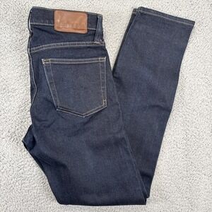 Madewell Jeans Mens‎ 30x32 (fit 31x31) Dark Wash Athletic Slim Stretch Denim